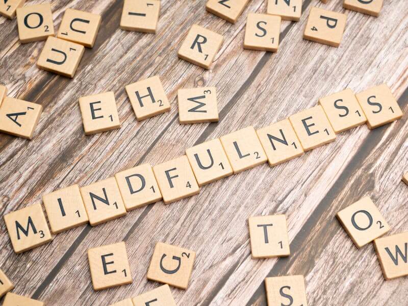 Mindfulness kirjaimet