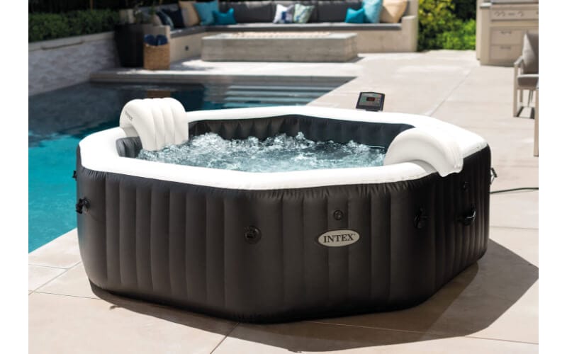 Kahdeksankulmainen poreallas Intex PureSpa Jet & Bubble Deluxe
