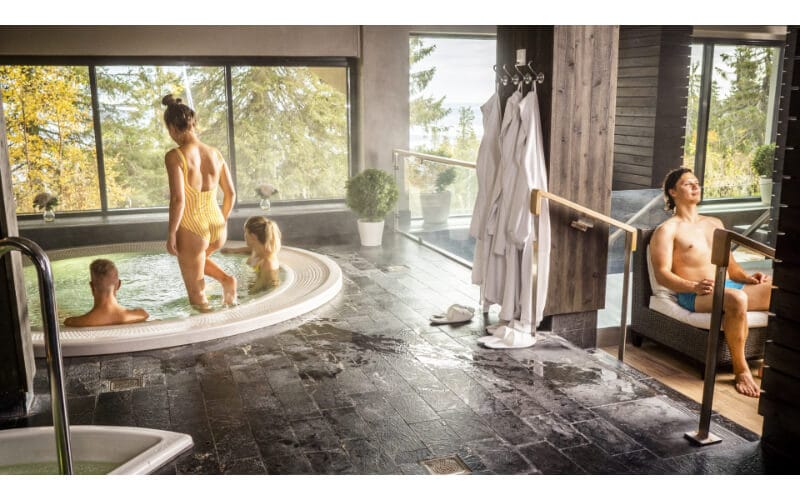 Koli Relax Spa sisäaltaat